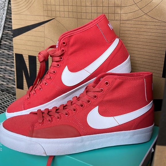 Nike SB BLZR Court MID Lobster / White - Lobster WMNS - Picture 7 of 16